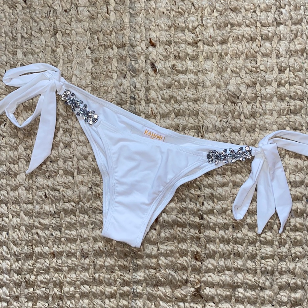 Bahimi Rhinestone Bikini Bottoms